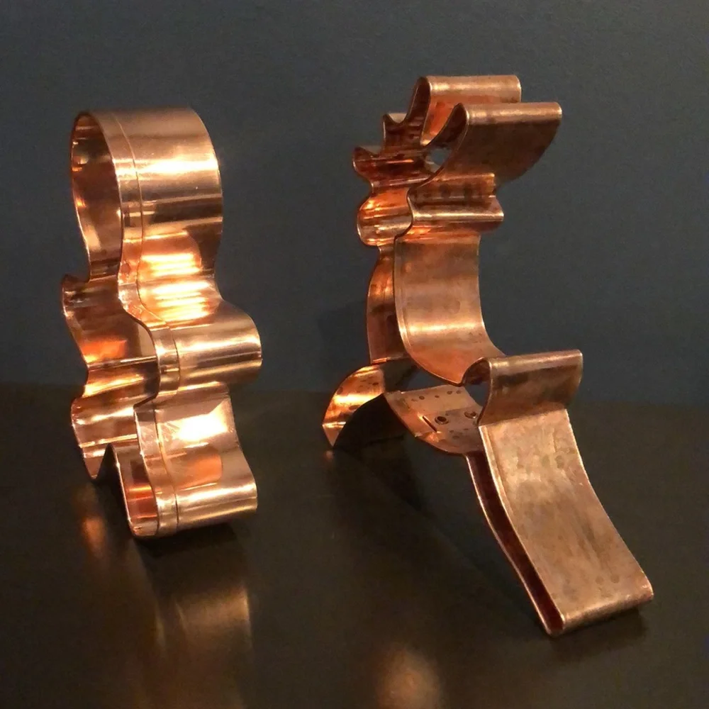 Williams Sonoma Copper Cookie Cutters